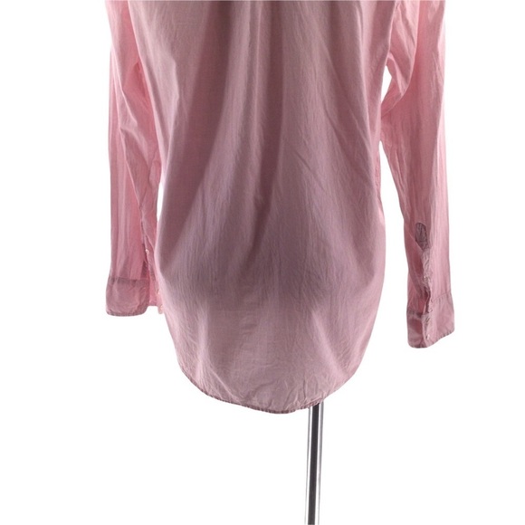 XIRENA Beau Pretty In Pink Button-Down Gauzy Blouse - Picture 7 of 8